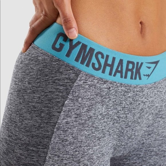 Gymshark Flex Legging  - Charcoal Marl Gray I Size Small - Picture 4 of 9